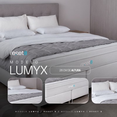 LumYX Casal Familiar - 1 Casal + 3 LumYX Individual 0,88x1,88